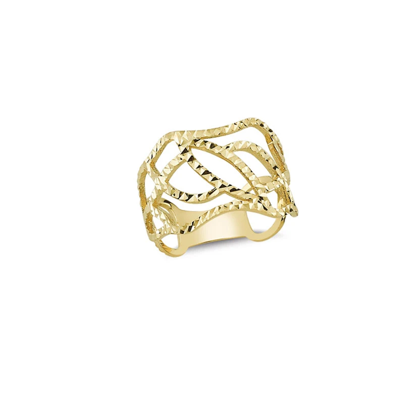 14K Solid Gold Gracious Ring for Women