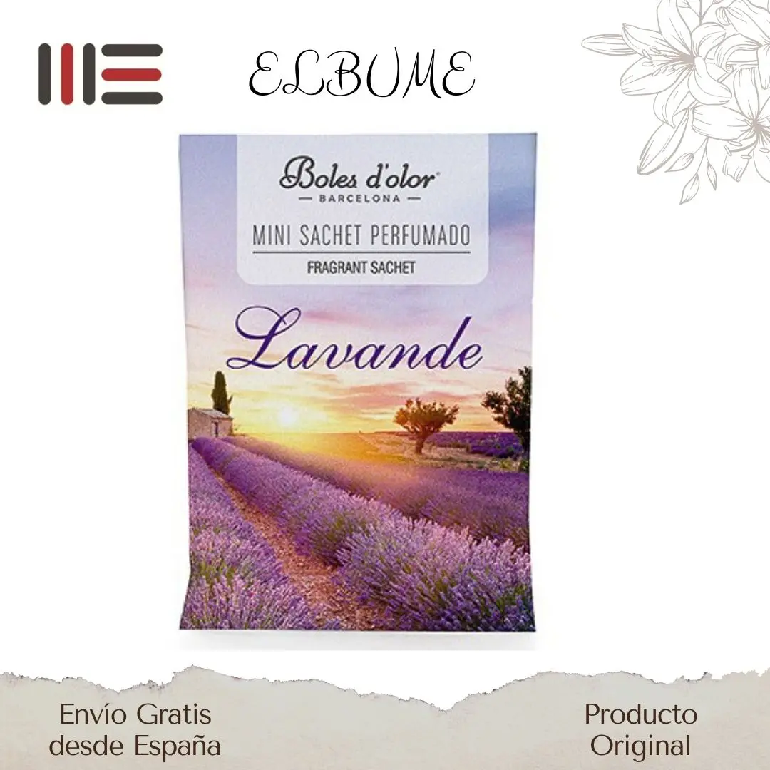 Boles D 'olor lavender perfume air freshener fills your cupboards, car, drawers, clothes boxes, shoe racks of nice scented aromas. The small environment that does not take up space lasts 6 months active.