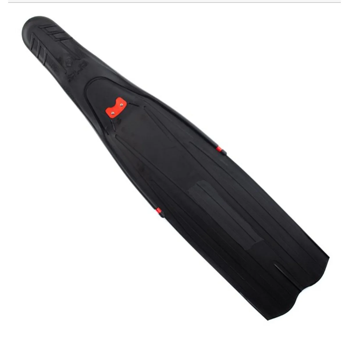 Thermoplastic Long Machete Pallet Black Fins / professional Spearfishing fins and Free Dive labrax diving fishing