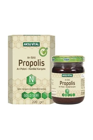 Aksu Vital Aksuvital Royal Jelly Honey Pollen Mix with Propolis 220gsm