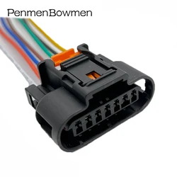 1 Set 7 Pin 1930-0958 Auto Ignition Coil Electrical Cable Connectors Wire Harness Plug For PP10000888