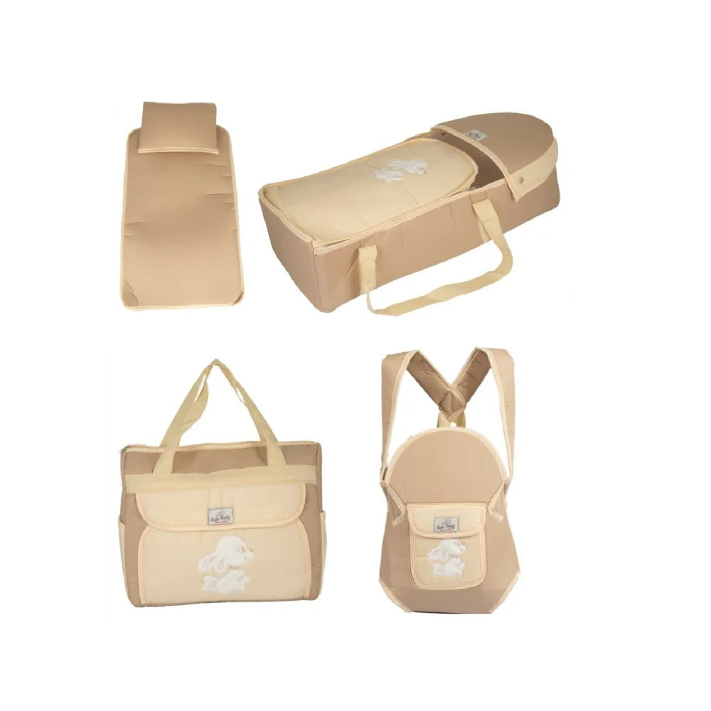 5 piece Set Basket Cradle Care Bag Bottom Opening Kangaroo Girl Boy Baby Accessories Child Bed Mother Child Supplies Sofa