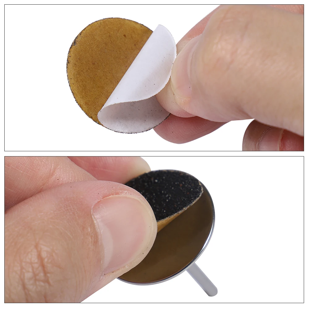 Fuß tote Haut Sandpapier Smart Wheel Pediküre Scheibe Datei Maniküre Werkzeug austauschbare Sandpapier Nagel haut Kallus entferner 25mm – Detail 21