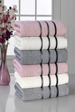 Face Towel Set 100 Cotton 50x85 cm 6pcs Bathroom and Kitchen Cleaning Bath for Adults English towels compressed Microfiber