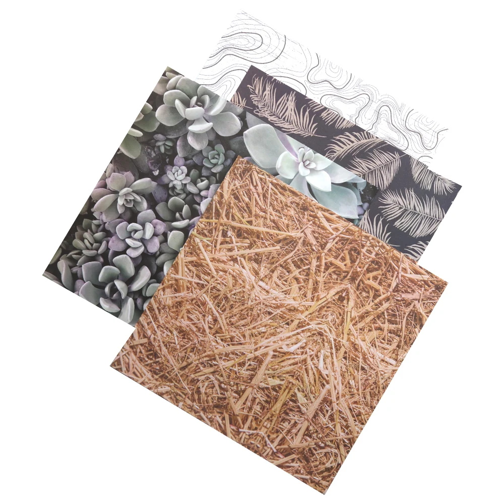 Creative Path 12x12 Zoll Scrapbooking-Papier mit fallenden Blättern, Blumen, Pilzen, dekorative Journaling-Hintergrundpapiere zum Basteln – Detail 6
