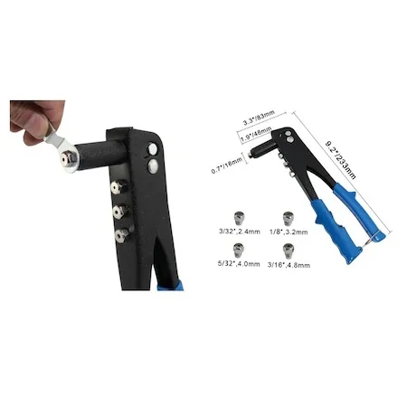 Thickness One-Way Hand Rivet Gun 40 Kinds Of Redundant And 4 Perç 431615972