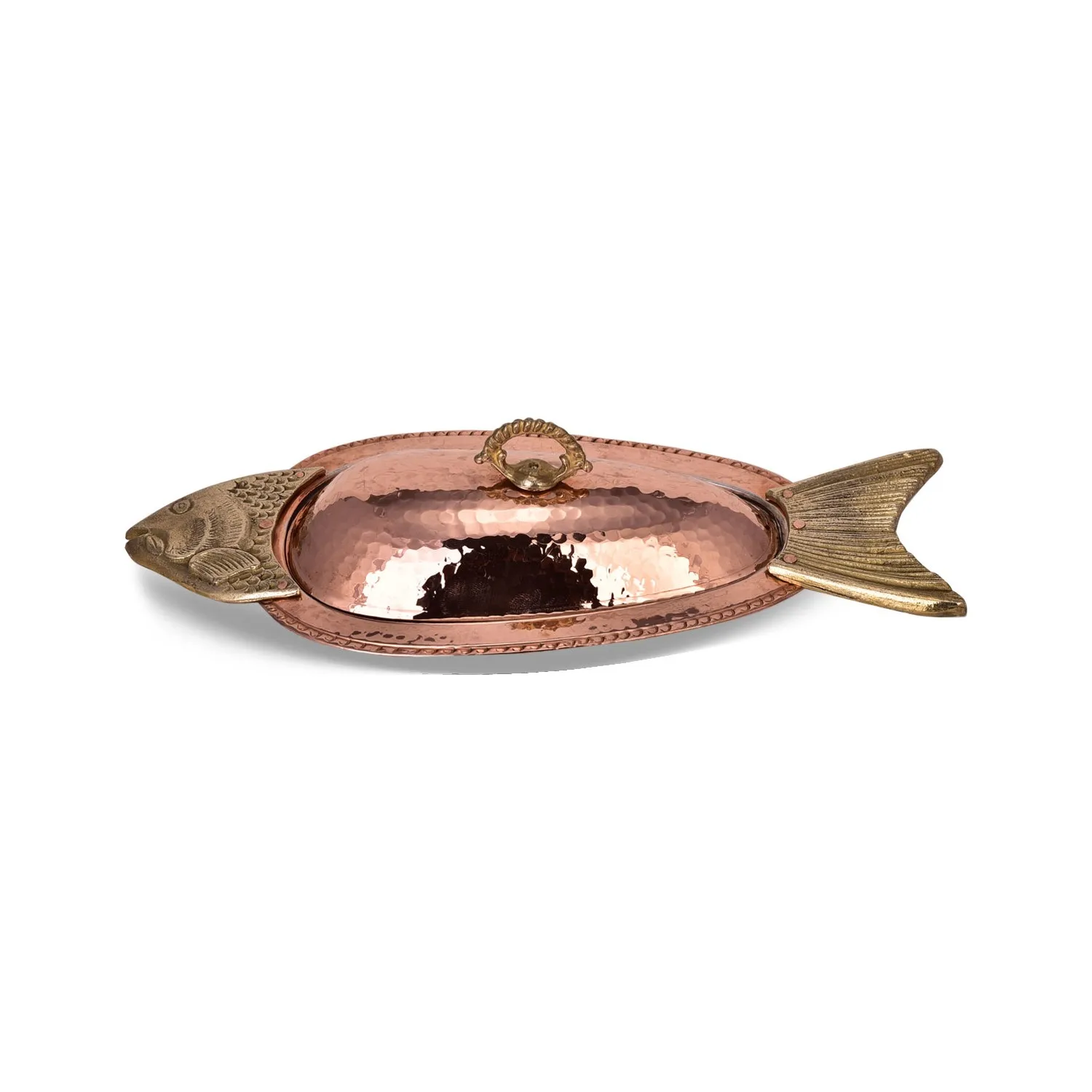 Mrs Copper Copper Orkinos Softcover Fish Presentation Plate Hand Tattoo Red mauviel tableware Sahan Copper non-stick frying pan steak