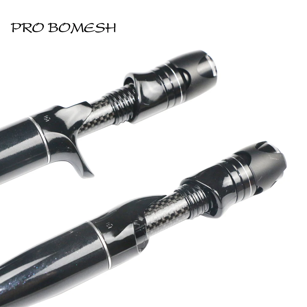 Pro Bomesh 1 Set Taper ABS Plastic Tube Grip Butt Section Spin Cast Rod Building Component Handle Repair DIY Blank Accessory