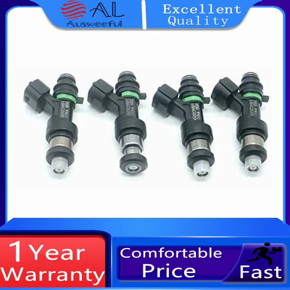 

4 PCS Fuel Injector Compatible for Suzu-ki OEM FBYCS50 15710-66J00 1571066J00