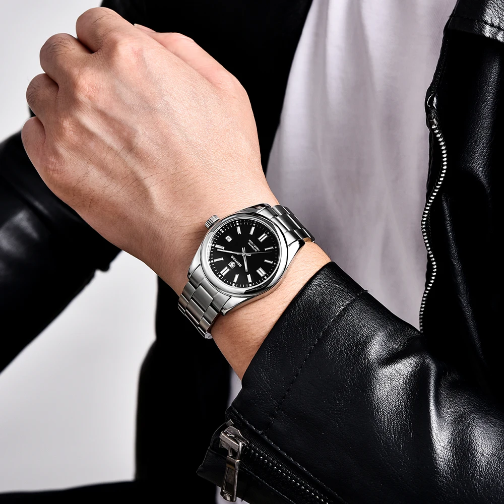 New BENYAR 2022 Luxury Automatic Watch 10Bar Waterproof Sports Men Mechanical Wristwatches Stainless Steel Diving Watch for Men