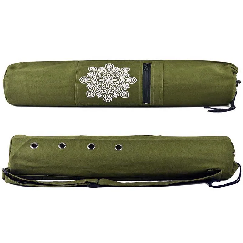 Yoga Mat Cover Wear resistant Canvas Yoga Backpack Breathable Sports Fitness Canvas Bag Yoga Accessories