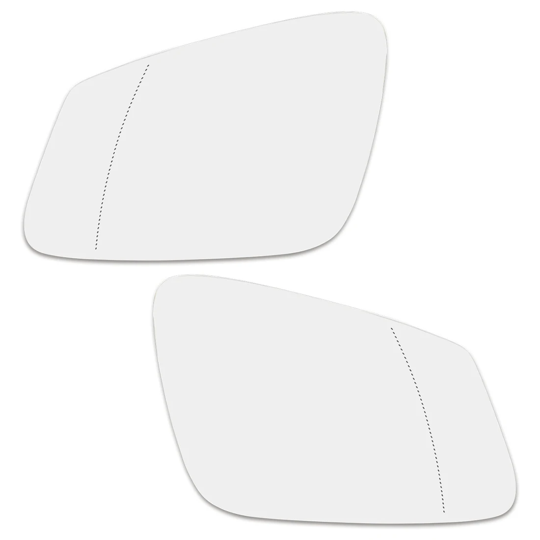 Uxcell Side Rearview Heated Mirror Glass for BMW X1 320i 340i 420i 430i 440i i3 120i Mirror Glass Heated with Backing Plate