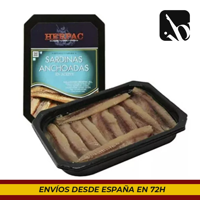 Anchovy Sardines in oil 740 grs.