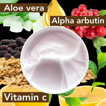 AILKE Korektor tmavých skvrn Pearl Brighting Cream, bělicí krém, na obličej, tělo a podpaží, sjednocený tón pleti pro ženy, muže, 100 ml 10 nejlepší prodej perlový krém Arche - №3