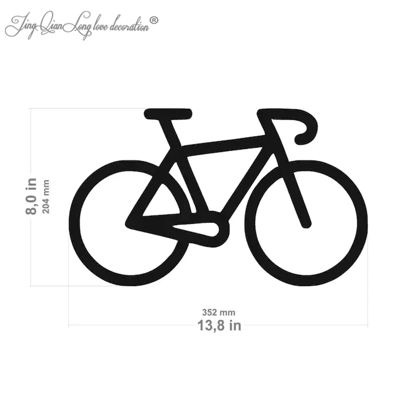 Custom Wooden Bike Wall Decor Sign, Art Bike, Bicycle, Gift