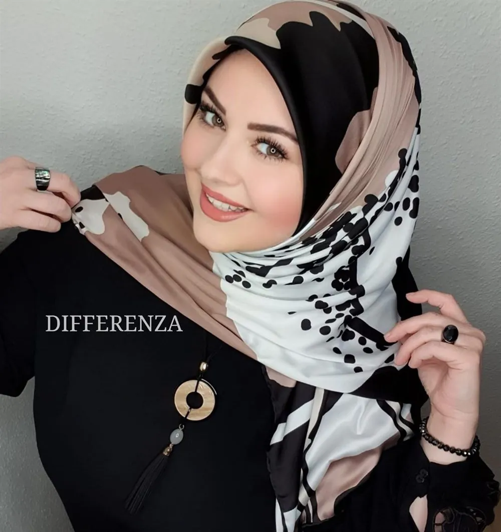 Hijab For Muslim Women Head Turbans Scarf Linen Fashion Shawls Foulard Hand Embroidered Practical Turbante Mujer Arabic Turkey