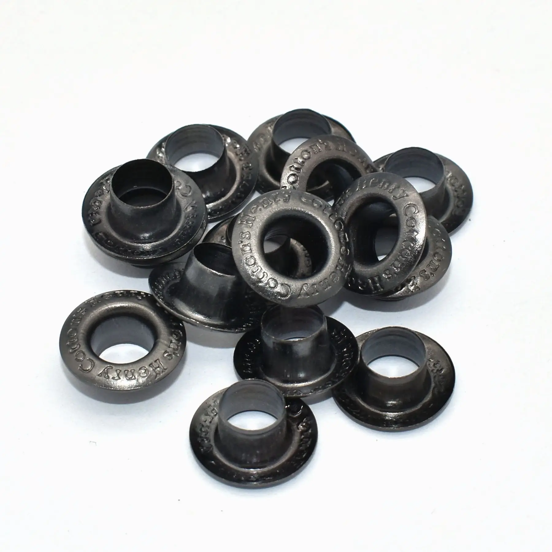 Decorative Eyelet Grommets Black 5mm Grommets Iron Eyelet with Washers for Leather Craft Shoes Bag Making Hardware DIY Accessory