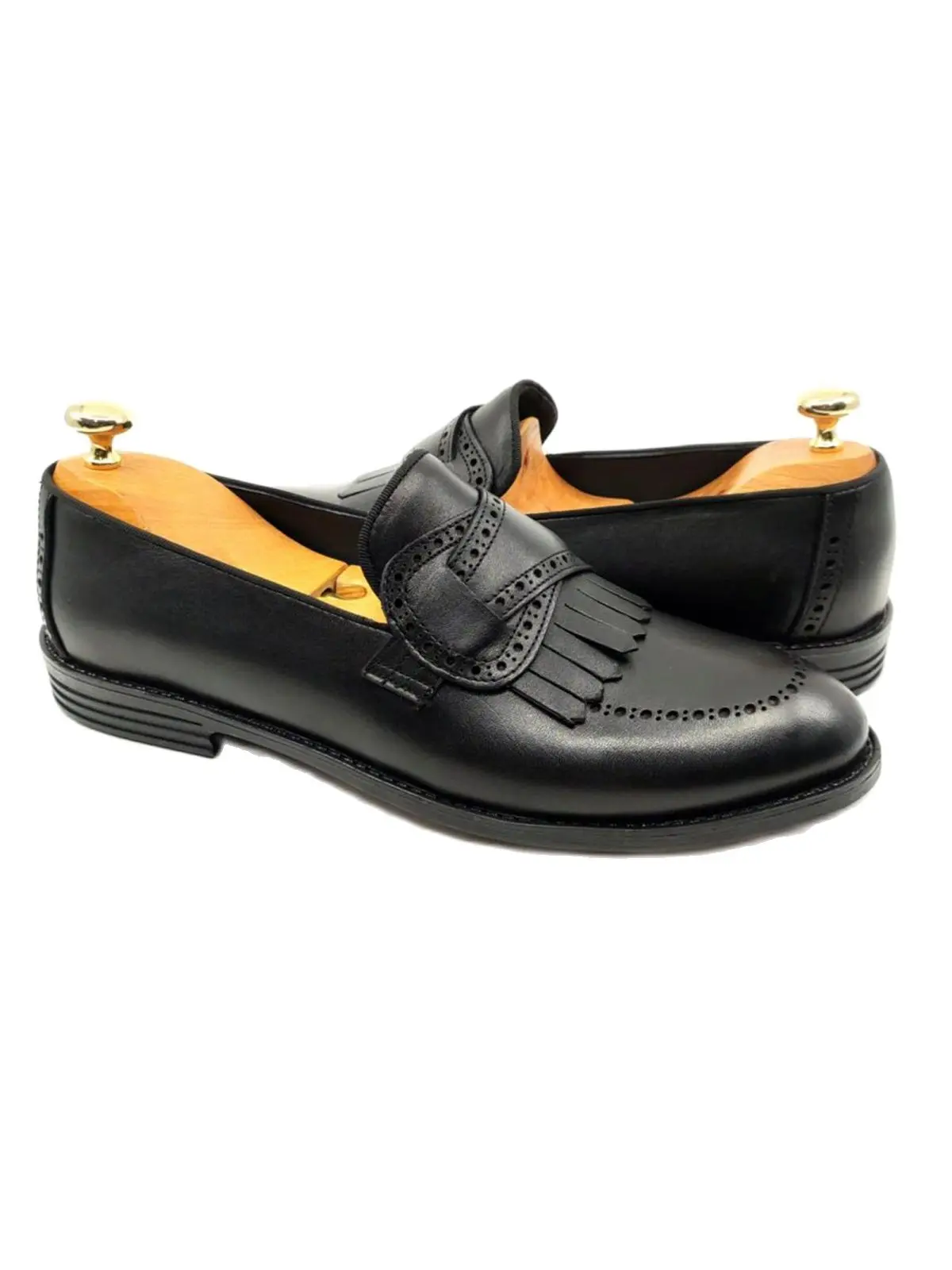 

DeepSEA Men 'S Real Leather Shoes Tassels Injection Bottom Casual Wedding Business Office Meeting 2104498