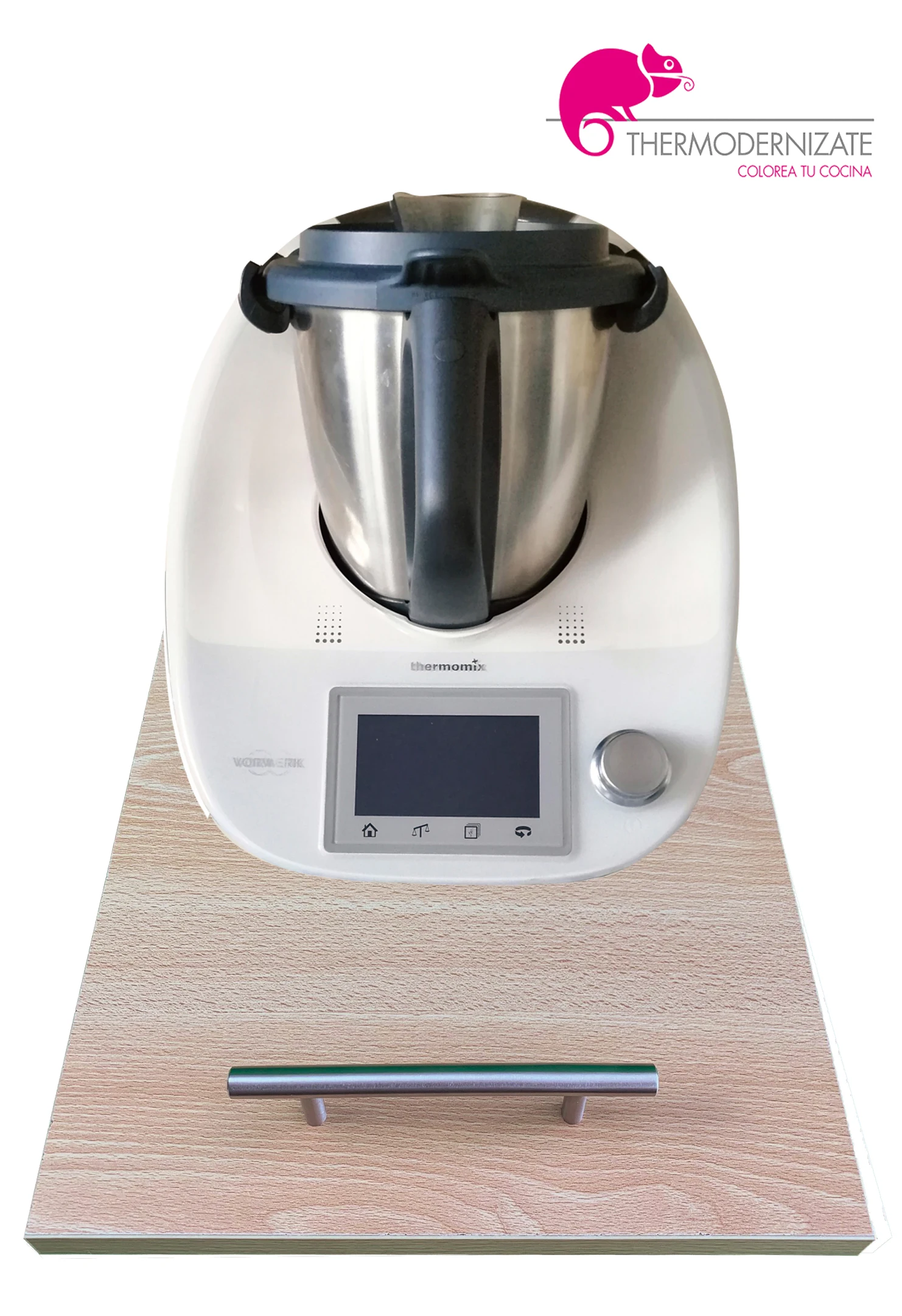 BASE, piattaforma, tavolo scorrevole per THERMOMIX TM6 TM5 TM31 e Monsieur cooking Connect protegge l'equilibrio. 'Mod ha grandi