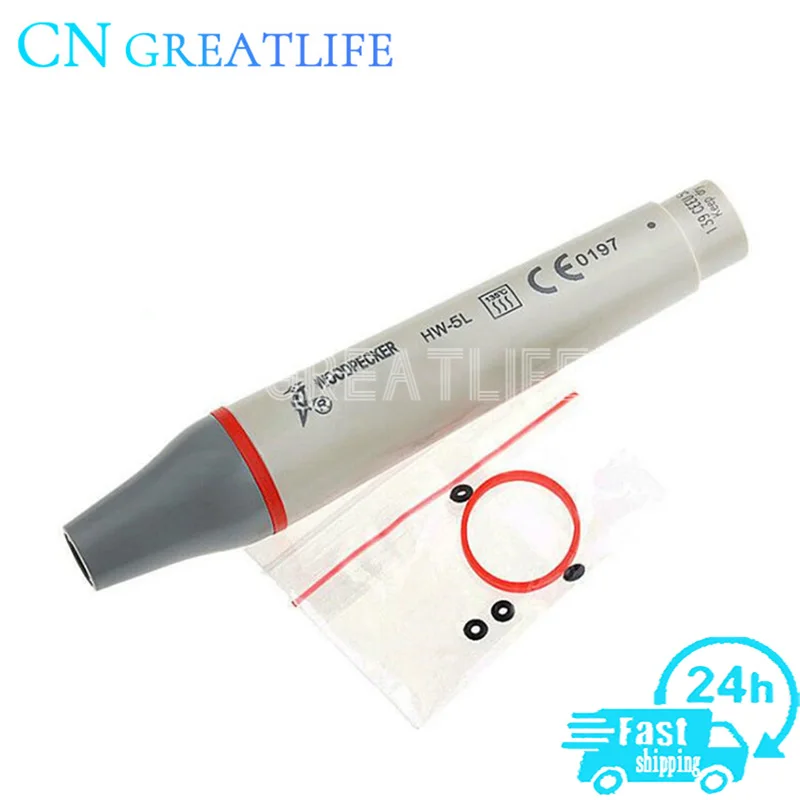 HW-5L Ultrasonic Scaler Handpiece Dental Woodpecker Detachable LED Handpiece Fit Woodpecker UDS Scaler