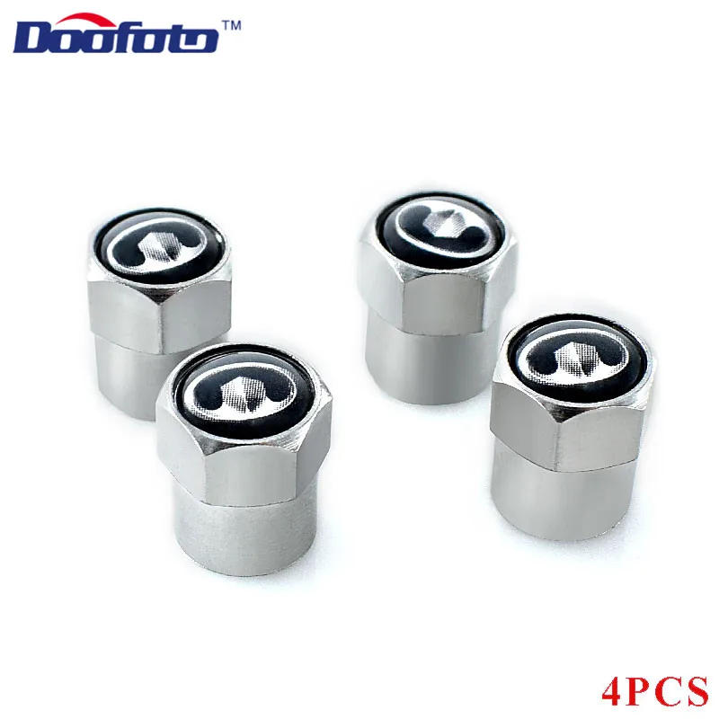 Doofoto 4x Car Valve Caps For Great Wall Hover H5 H3 Safe M4 Wingle 5 Deer Voleex C30 Accessories Car Wheel Tyre Tire Stem Cover