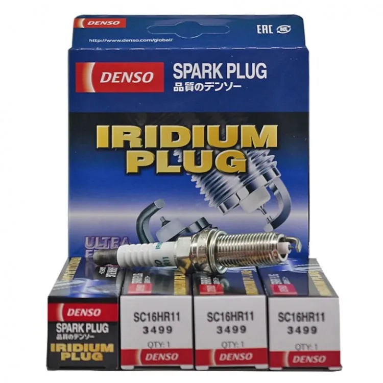 ORIGINAL DENSO SC16HR11 Iridium Spark Plug Takımı Corolla Auris Verso