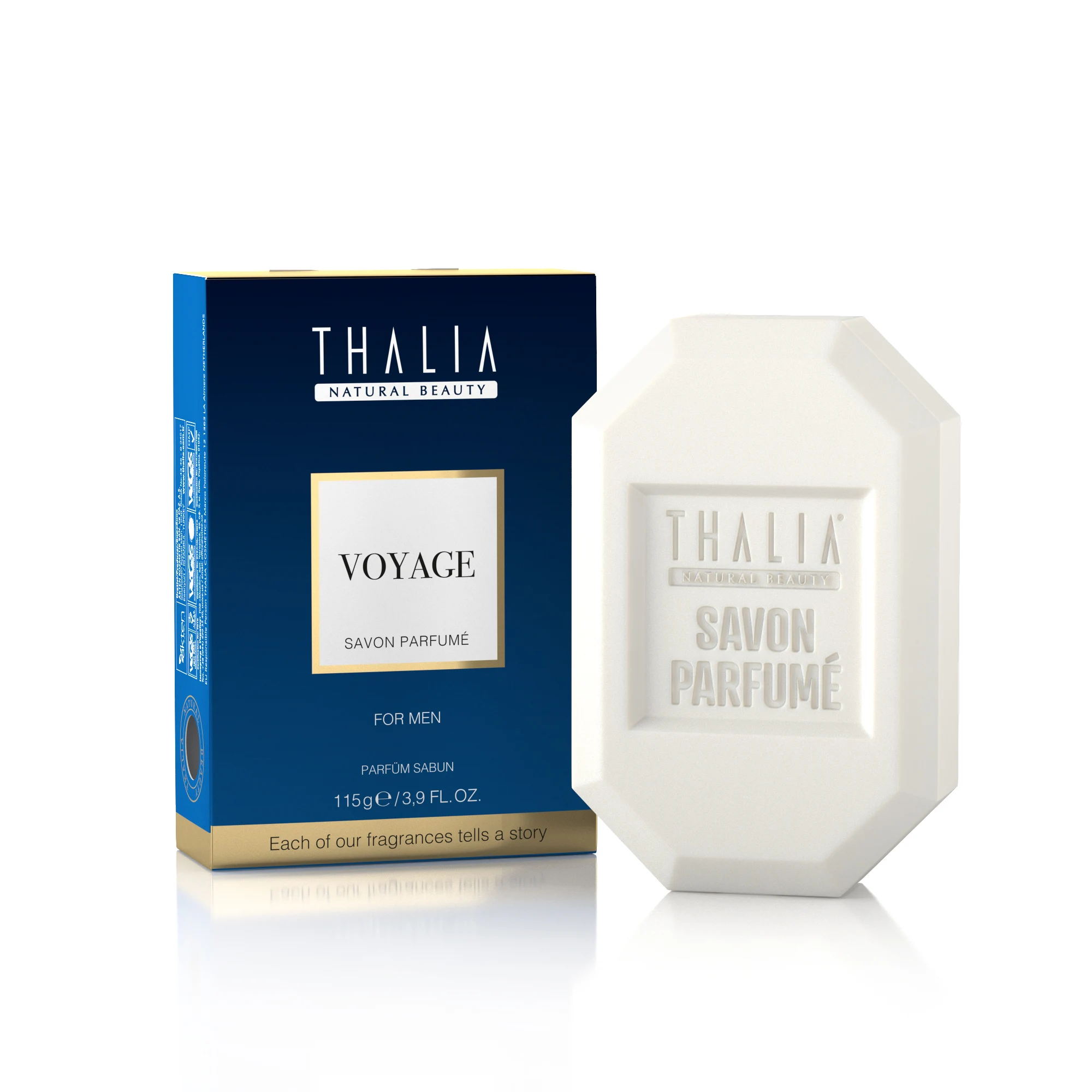 Voyage Perfume Soap Mold Soap, Healthy and Hygienic for Men-115g.