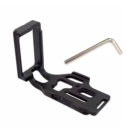 JINTU Metal Quick Release Holder Plate Vertical L Bracket Hand Grip for Nikon D800 D800E D810 DSLR Camera