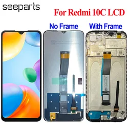 Tested Well For Xiaomi Redmi 10C LCD Display Touch Screen Digitizer Assembly Replacement 220333QBI LCD For Redmi 10C Lcd Screen