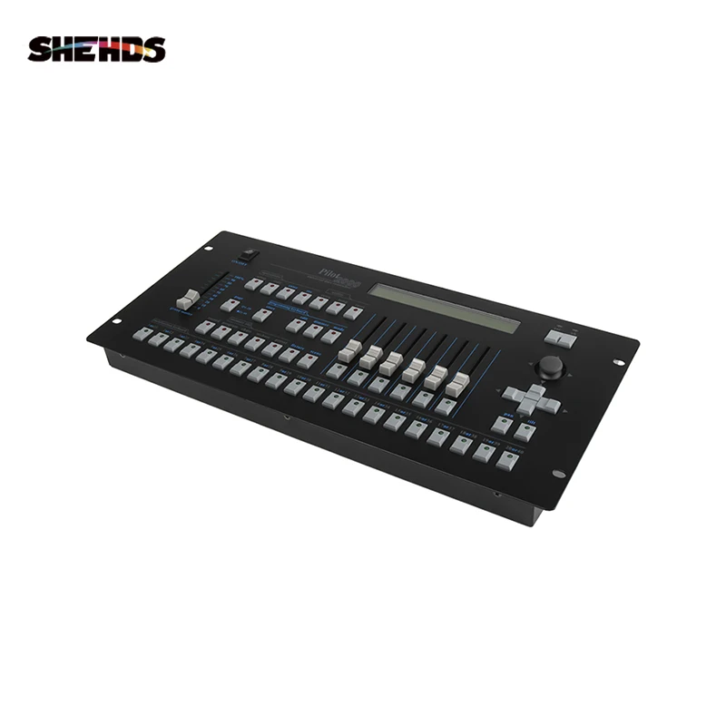 Imagem -02 - Shehds-dmx Console 2000 512 Canais Controlador Palco Efeito Iluminação Equipamentos Pinos para o Feixe de Luz Led Movendo Cabeça