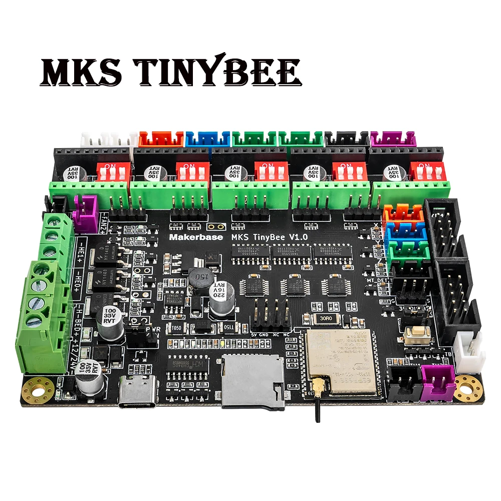 

Makerbase MKS TinyBee Motherboard 32Bit 3D Printer Control Board ESP32 MCU 3D Printer Parts Fit 3D Touch Wifi WEB Control