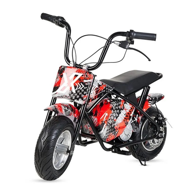 Ecoxtrem 300W Mini children's motorcycle, 36V battery, 6'5 hard rubber wheels with performance indicators and Horn