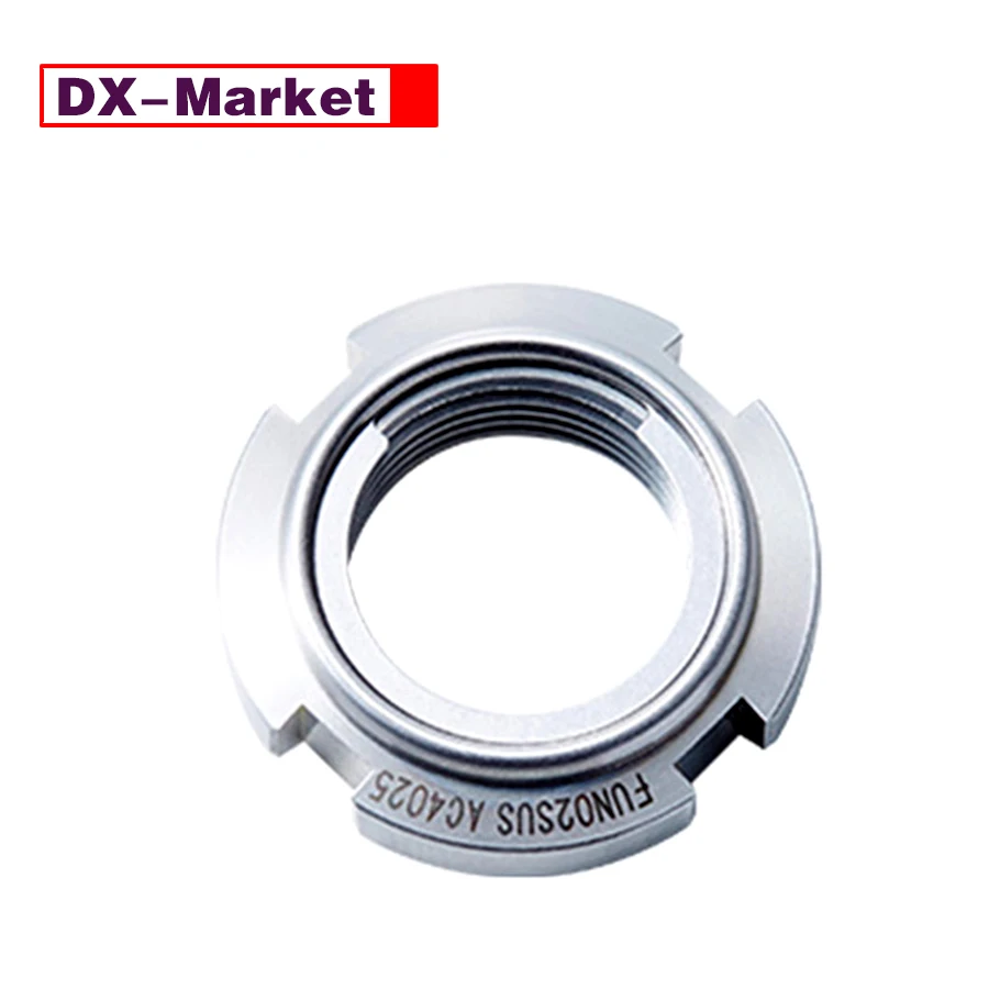 m8~m100 Metal Lock Bearing Nut ,304 Stainless Steel Fine Pitch Lock Nuts , Japanese FUJILOK FINE U-NUT ,B039