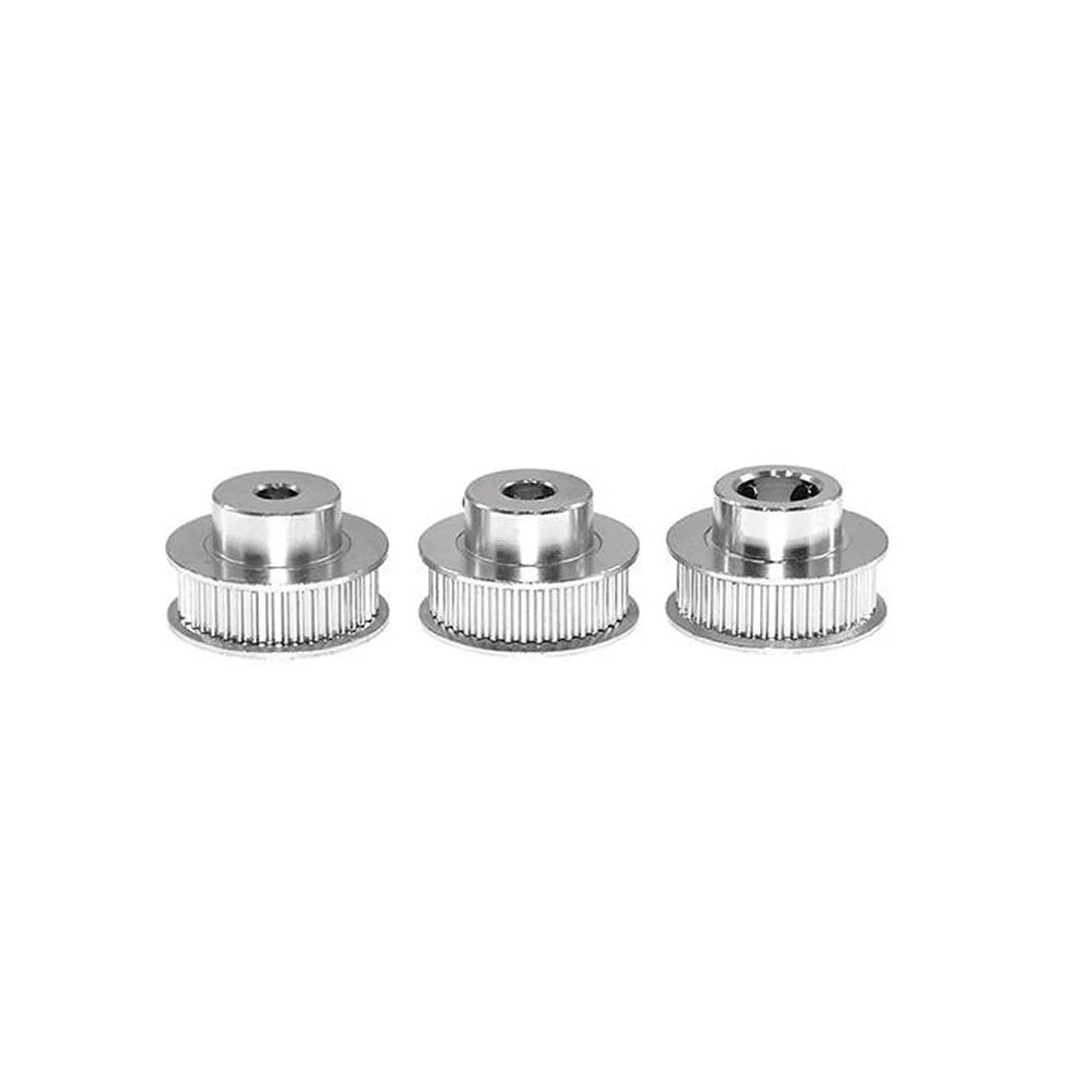 GT2 Timing Pulley 30-tooth 60-Teeth with 5mm or 8mm Bore Aluminum Gear for 3D Printer Parts Timing Belt 6mm 10mm