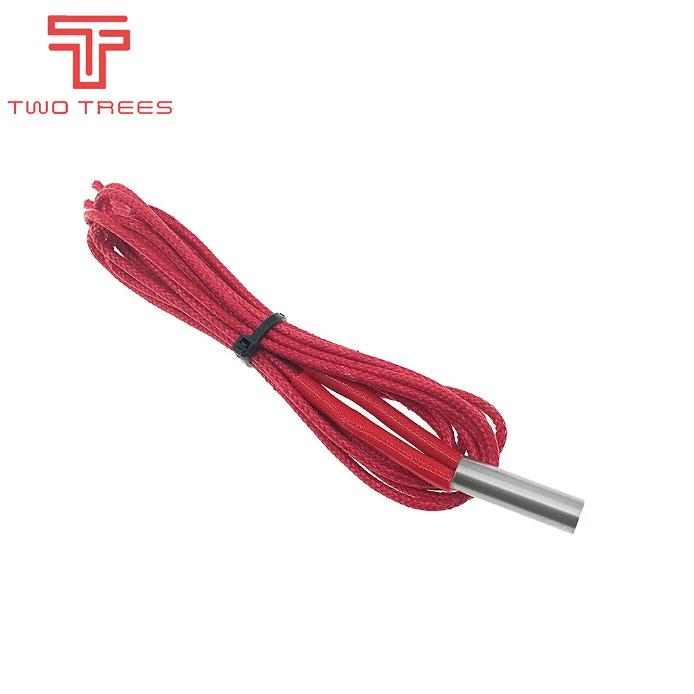 12v40w 24v40w 24v30w Reprap Heating Tube pipe Ceramic Cartridge Heater for 3D Printer Extruder Parts Mendel 12V40W L1000mm