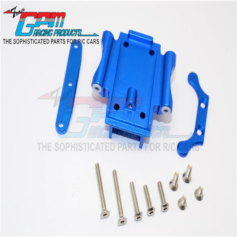 

GPM ALUMINIUM REAR GEAR BOX BOTTOM MOUNT WITH STAINLESS STEEL SCREWS - 1SET FOR TRAXXAS 1/7 XO-1 Upgrade