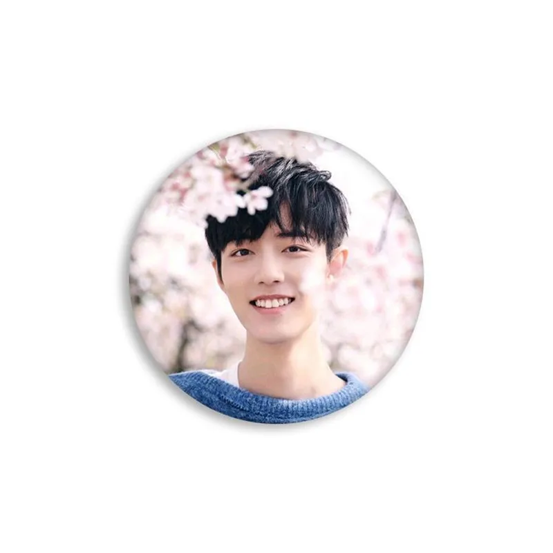 Xiao Zhan Star Acrylic Brooch The Untamed Wei Wuxian Cute Badge On Backpack Decoration Men Women Lapel Pins Jewelry Accessories