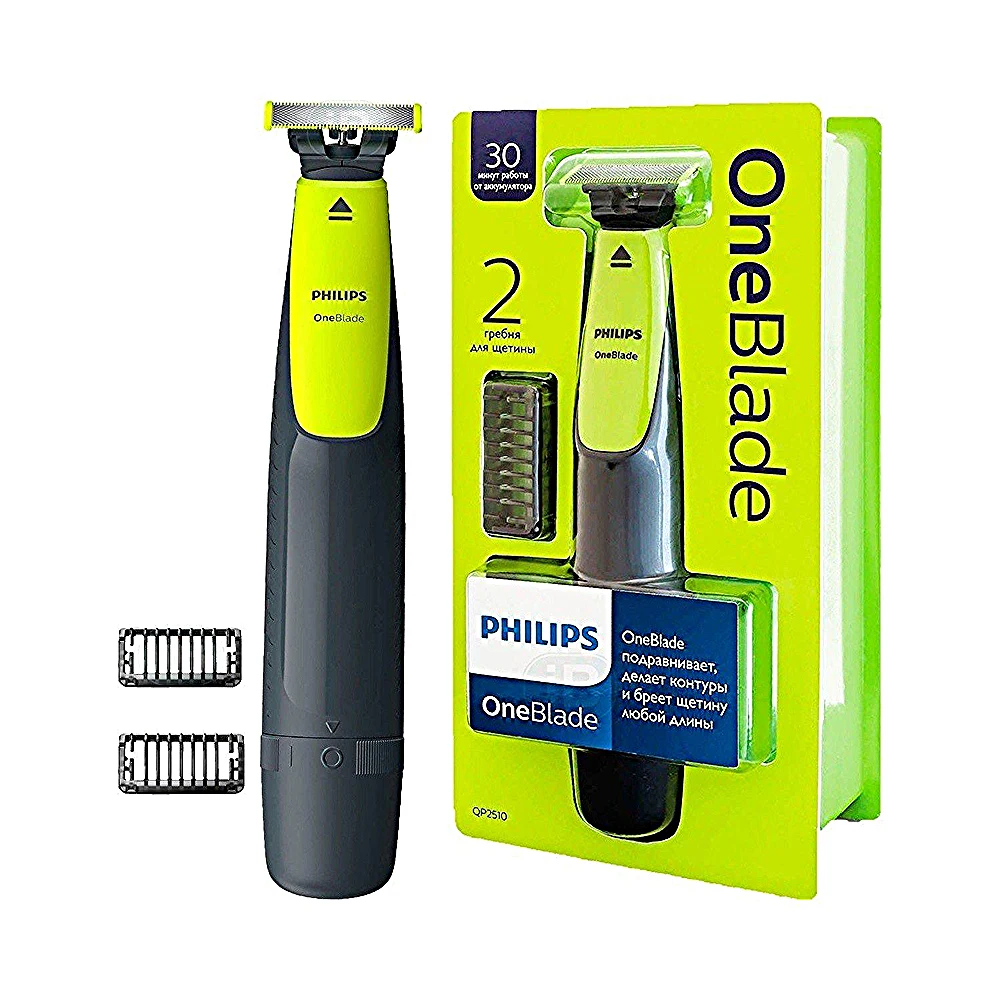 Philips Oneblade QP2510 11เครื่องโกนหนวดเครื่องโกนหนวดไฟฟ้า Home Man Orijinal QP2510/11