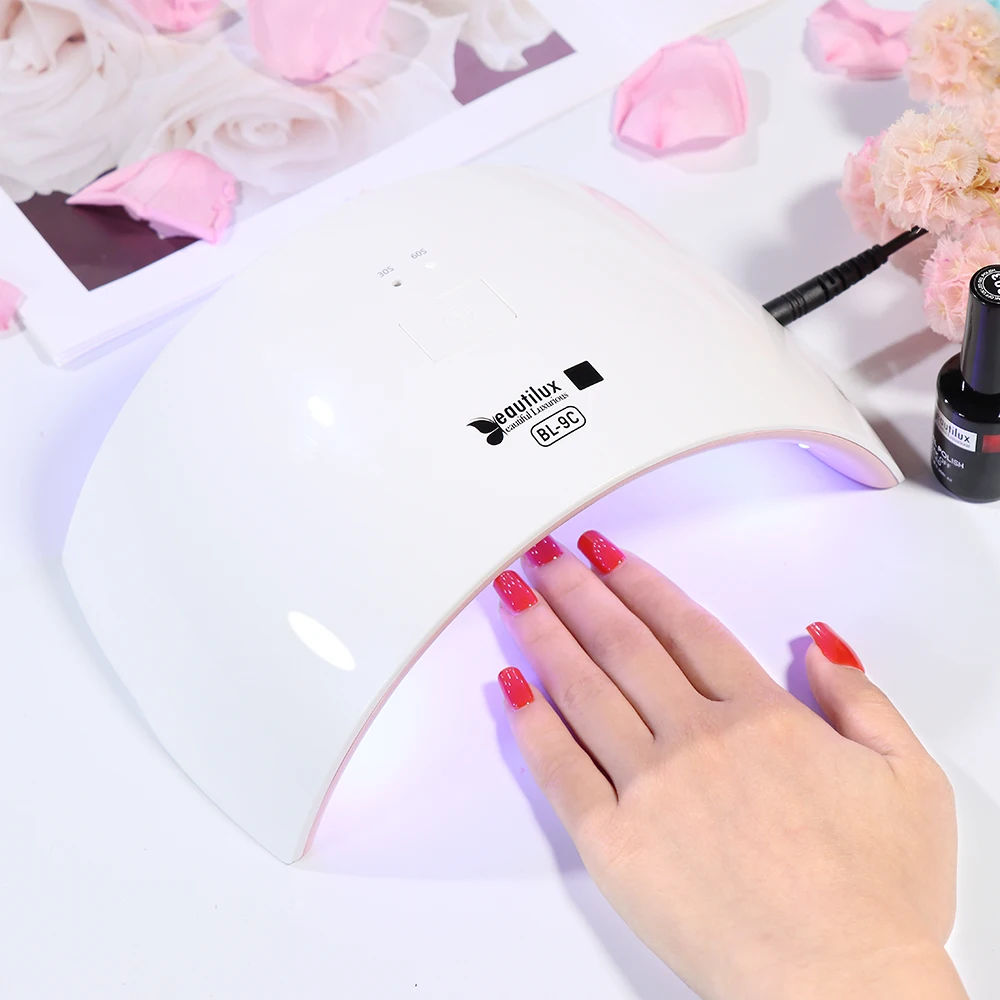 

Beautilux Nail Dryer LED Nail Lamp UV Lamp for Curing All Gel Nail Polish With Motion Sensing Manicure Pedicure Salon Tool