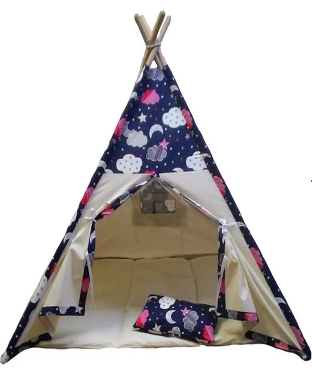 

Children's Tent Indian Tent Playhouse Tent Camping-Sky