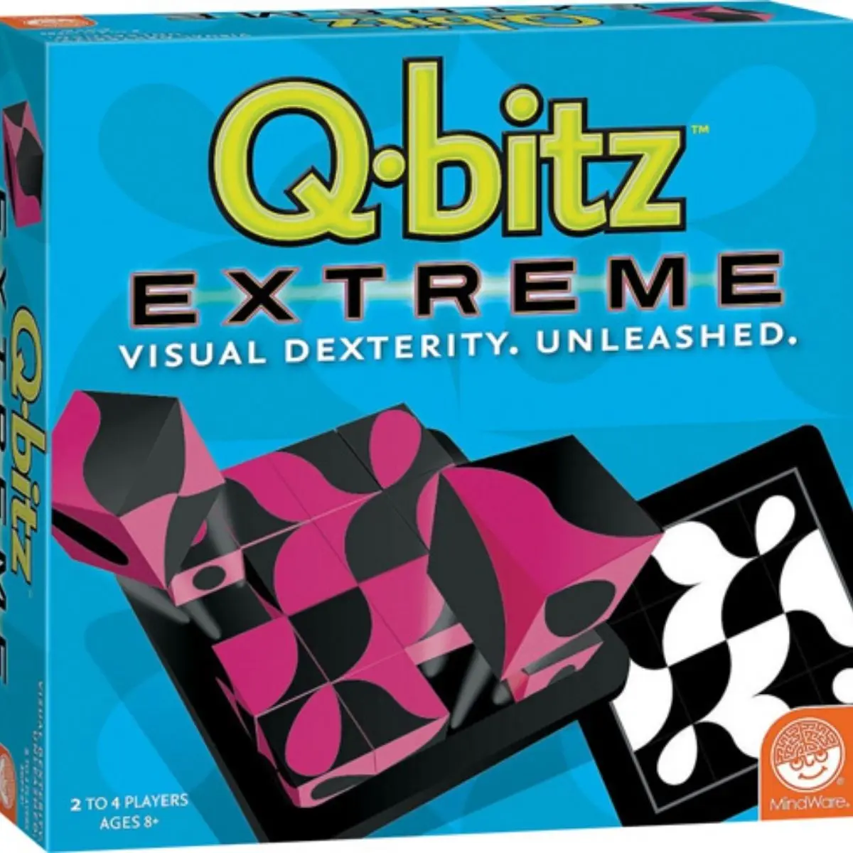 Mindware Q-Bitz, Q-Bitz Extreme and Q-Bitz Junior Visual Skill Cubes Mind and Intelligence Game 3D Wooden Puzzle Interactive