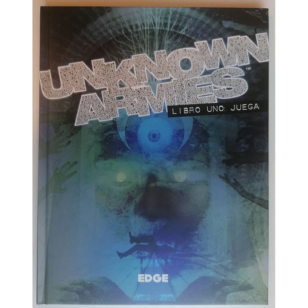 Role play, UNKNOWN ARMIES book one-play, ED. EDGE ENTRETAIMENT, year 2021, mystery and HORROR