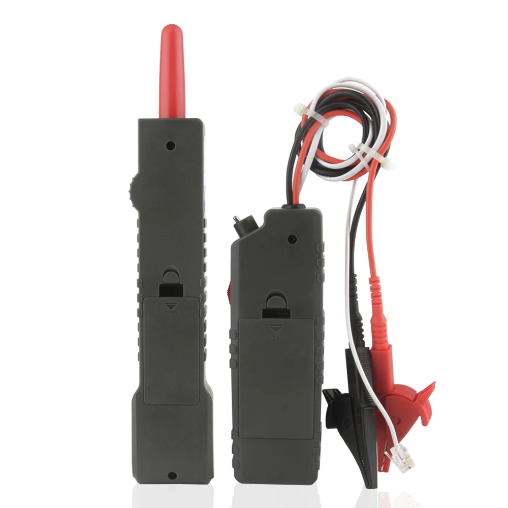 NOYAFA NF-820 Underground Cable Locator with Alligator Clip Anti-Interference High&Low Voltage Wire Locator Network Wire Tracker