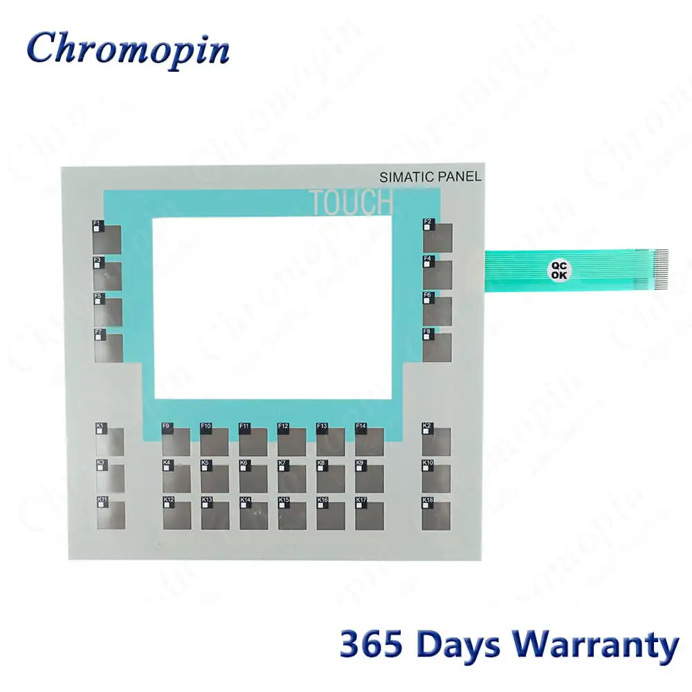 Imagem -03 - Tela Touch Digitalizadora para 6av6 Opop177 b Painel Touch para Opop177 com Comutador com Teclado de Membrana