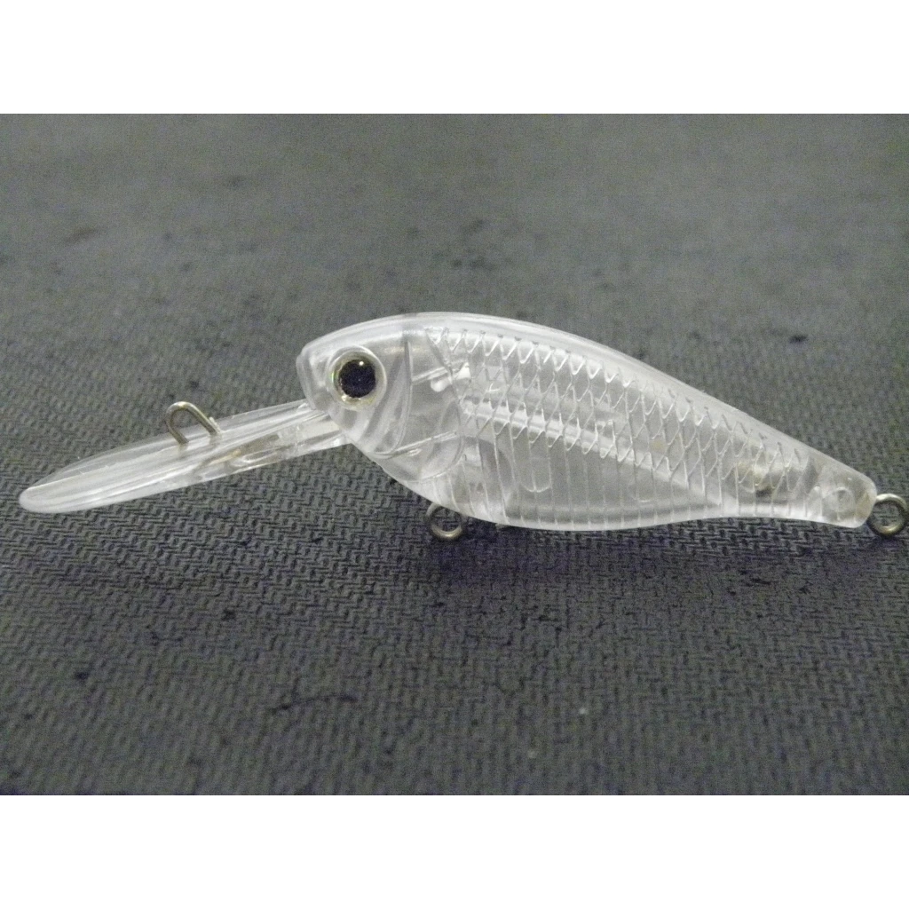 Imagem -01 - Wlure 5cm 3.5 Metro Profundidade Mergulho Apertado Wobble Claro Iscas de Pesca sem Pintura 10 por Pacote Abs Plásticos Upc549 wlure 5cm 35 metro profundidade mergulho apertado wobble claro iscas de pesca sem pintura 10 por pacote abs plasticos upc549 01