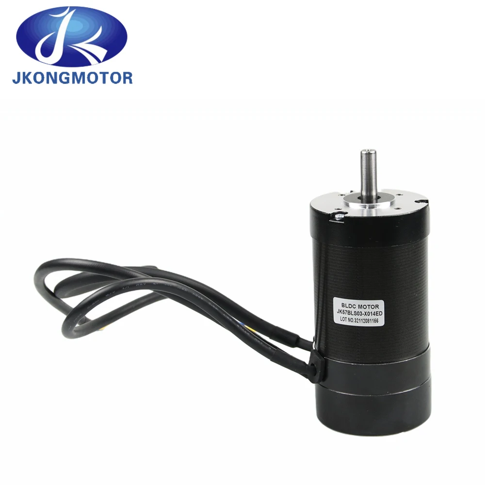 Jkongmotor JK57BLS 57mm motore DC Brushless 36V 50 / 100 / 150 / 200W servomotore BLDC a 4 poli con Encoder 1000P/R per Design fai-da-te