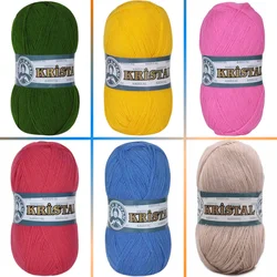 Life Knitted Yarn - 38 Color Options - 450 Meters(100gr) - Oren Bayan Kristal - Sweater - Cardigan - Acrylic - Amigurumi - Beret - Shawl- Bathroom - Home Textile - Fiber - Hat - Vests- Booties - DIY