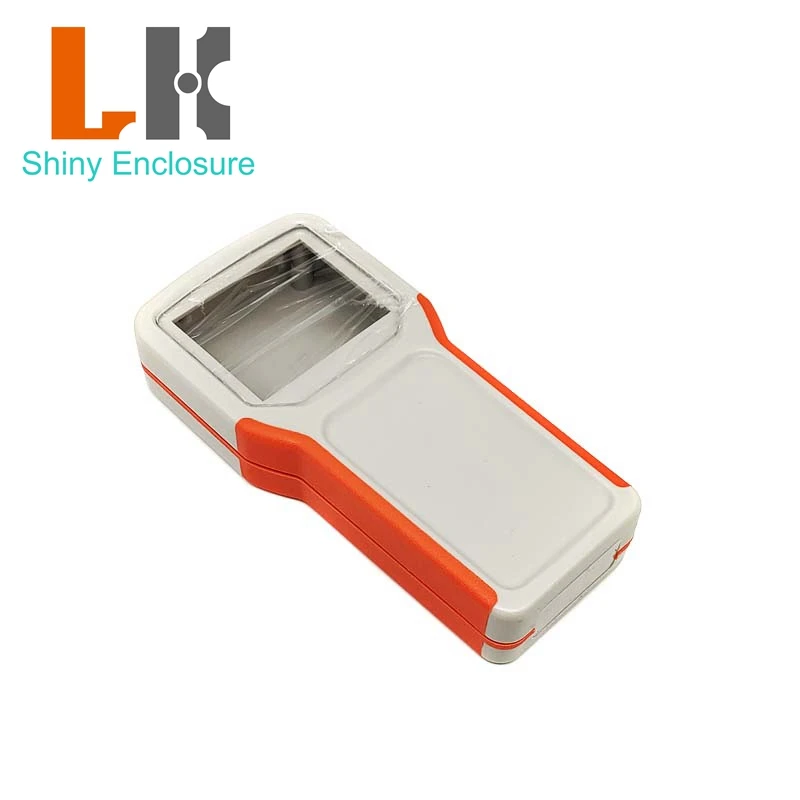 LK-HC37 4 AAA Plastic Electronic Enclosure Handheld Instrument Enclosure With Battery Holder Abs Housing163x80x30mm