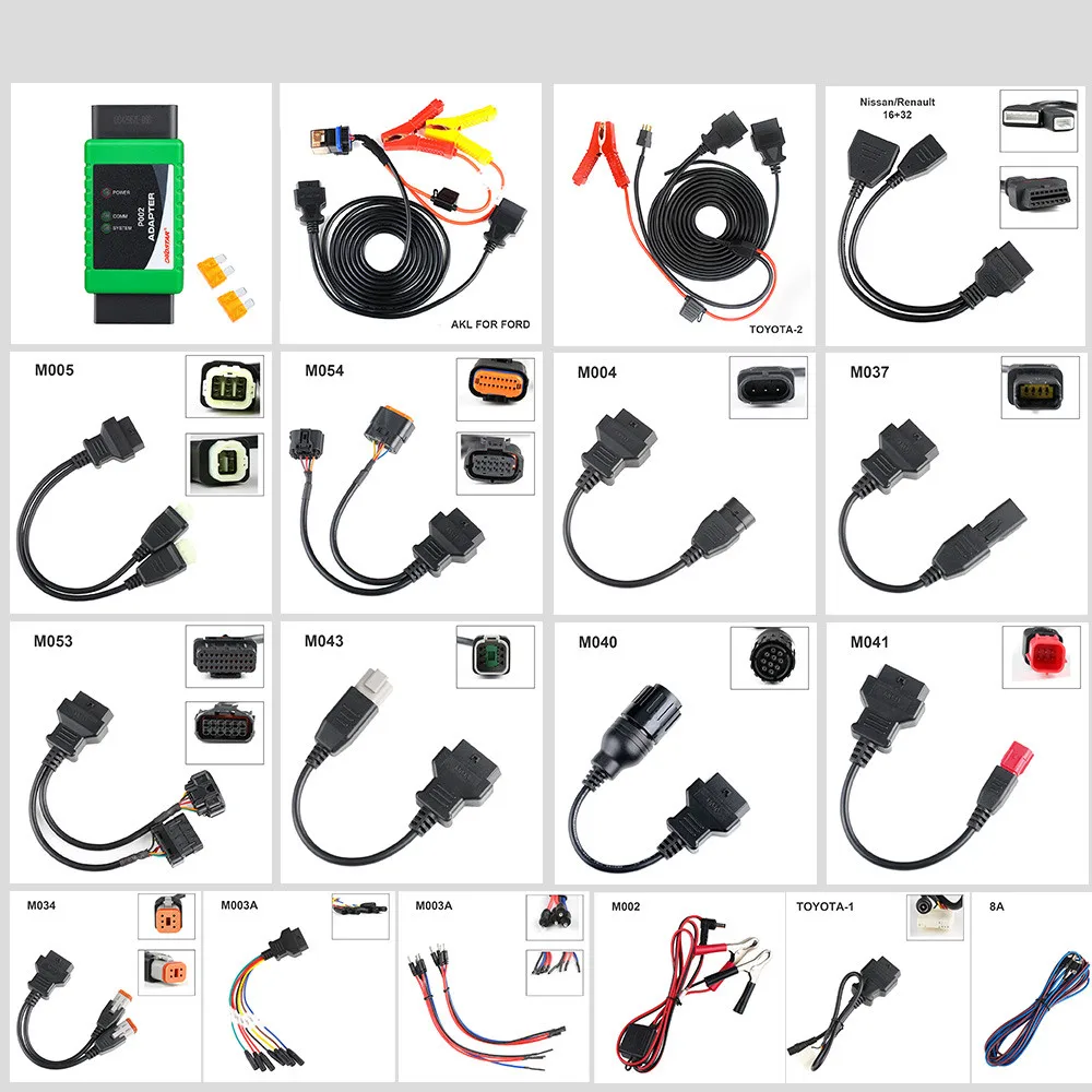 

OBDSTAR Motorcycle IMMO KITS Configuration Works with X300DP/X300DP Plus/X300 PRO4/KEY MASTER DP/KEY MASTER DP PLUS/KEY MASTE5