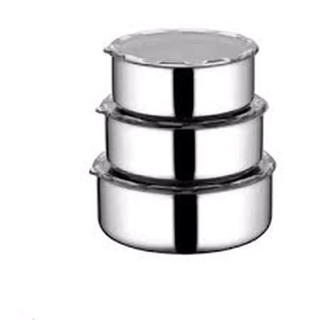 Scatola da cucina Ozvefa Set di 3 scatole con coperchi per alimenti sicuri